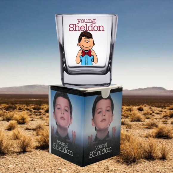 FAMOUS TV Shows/PEANUTS Character Mashup Shot Glass Set/Gift Box - Picture 12 of 16